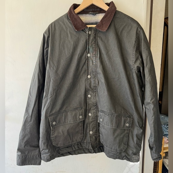 Tailor Vintage Heritage Waxed Canvas Blanket Chore Coat - Picture 3 of 9